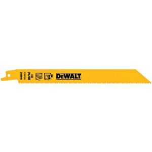 DEWALT レシプロソーブレード・セーバーソーブレード・レシプロソー替刃・セーバーソー替刃 セーバーソーブレード10/14山x200mm(5枚) ( DWAR850-JP )｜orangetool