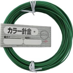 DAIDОHANT カラー針金 緑 「太さ」#16(1.6mm)×「長さ」20m ( 10155920 ) (5巻セット) (株)ダイドーハント (メーカー取寄)｜orangetool