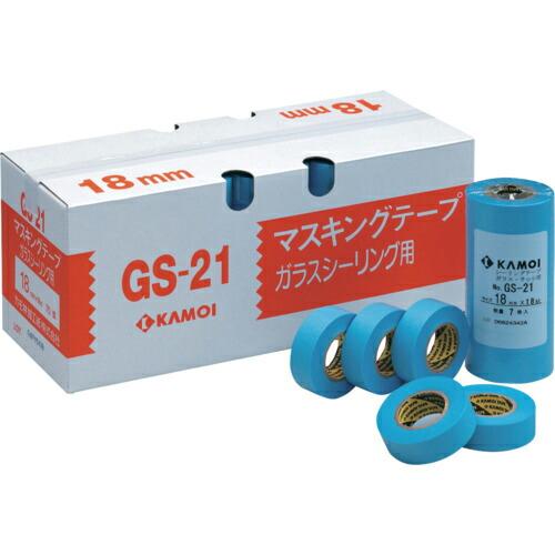 カモ井 マスキングテープガラスサッシ用(3巻入) ( GS21JAN-40 ) (10Pkセット) ...