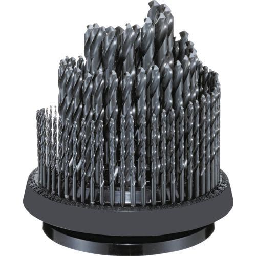 TRUSCO ハイスストレートドリル 100本組セット(回転台+カバー付) ( TSHD-100SE...