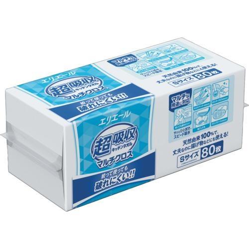 エリエール 超吸収キッチンタオル マルチクロス Sサイズ 1ケース(25パック入り) ( 21001...