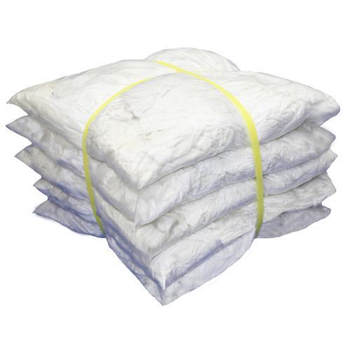 日光物産 中古ウエス 白メリヤスウエス  ( W0220 )【10袋セット】