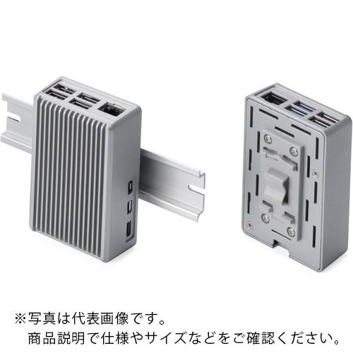 タカチ Raspberry Pi 5専用 放熱型DINレールケース ( RPHD-5-H-S )