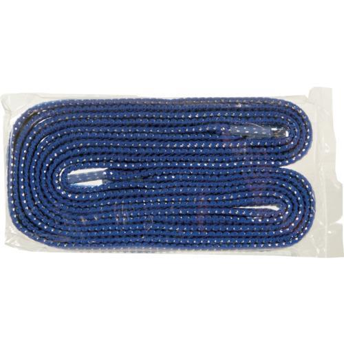 TRUSCO 一発判明カラフル靴ひも 120cm 青(シルバーラメ) ( SKH-SV-B )