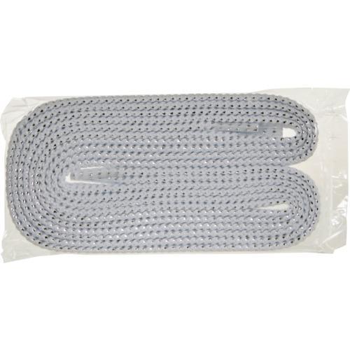 TRUSCO 一発判明カラフル靴ひも 120cm 白(シルバーラメ) ( SKH-SV-W )