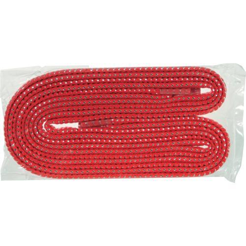 TRUSCO 一発判明カラフル靴ひも 120cm 赤(シルバーラメ) ( SKH-SV-R )