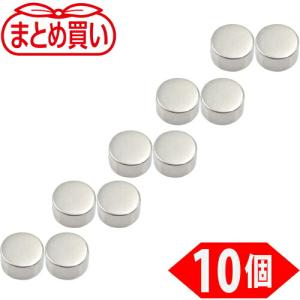 TRUSCO まとめ買い ネオジム磁石 丸形 外径15mmX厚み8mm 10個入 ( TN15-8R-10P )｜orangetool