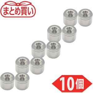 TRUSCO まとめ買い ネオジム丸形磁石 皿ねじ穴付 外径12mm×10mm M3 10個入 ( T12R10-M3-10P )｜orangetool