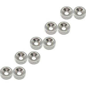 TRUSCO まとめ買い ネオジム丸形磁石 皿ねじ穴付 外径10mmX4mm M3 10個入 ( T10R04-M3-10P )｜orangetool