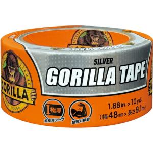 KURE 強力補修テープ ゴリラテープ シルバー 48mm×9.1m×厚さ0.43mm ( NO1787 ) 呉工業(株)｜orangetool