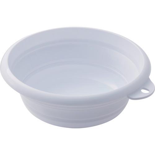 伊勢藤 おりたためる湯おけマグネット付 ホワイト ( I-637-W )