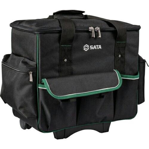 SATA キャスター付きツールバッグ 430×240×380mm ( 95188 )