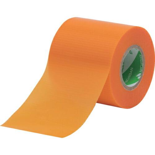 ニチバン せこたん湿潤コンクリート用粘着テープ  幅50mmX10m巻  1巻入 橙   ( WCT...