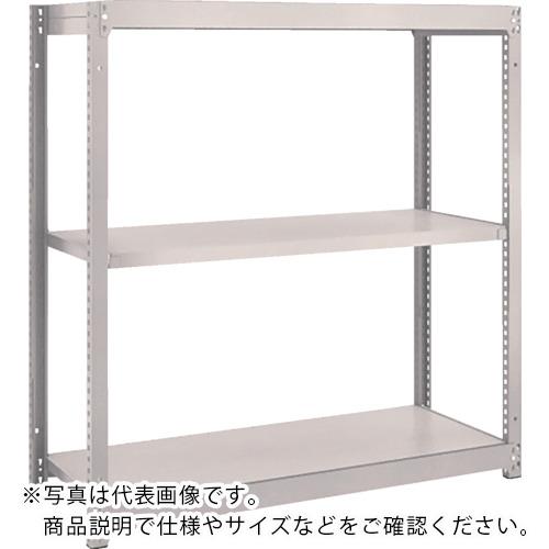 TRUSCO スチールラック M2型軽中量棚 860X600XH900 3段 単体 ネオグレー ネオ...