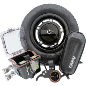 CuboRex 一輪車電動化キット E-cat Kit2  バッテリーなし 充電器なし ブレーキなし ( AEC2-13 )｜orangetool