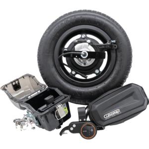 CuboRex 一輪車電動化キット E-cat Kit2  バッテリーなし 充電器なし ブレーキあり ( AEC2-08 )｜orangetool