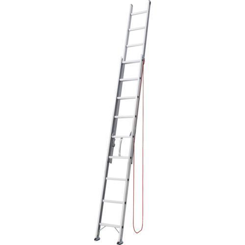 ハセガワ アルミ2連はしご 軽量タイプ HE2型 5.17m(10621) ( HE2-51A )