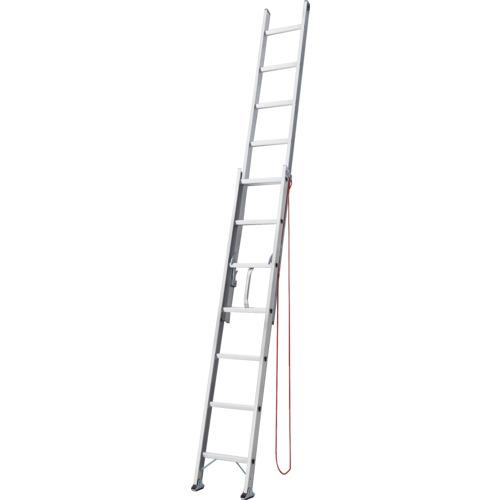 ハセガワ アルミ2連はしご 軽量タイプ HE2型 4.15m ( HE2-41A )