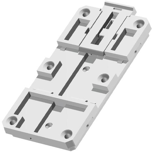 タカチ 低価格型 DINレール取付プレート ( DRP5-9W )