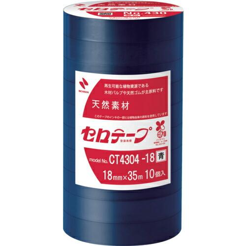 ニチバン 着色セロテープ NO.430 青 18mmX35m ( CT4304-18 )