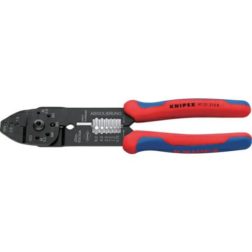KNIPEX 【ブリスターパック仕様】圧着ペンチ 230mm ( 9721-215BSB )