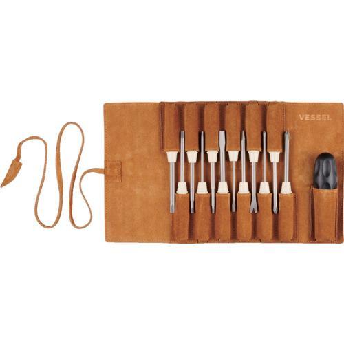 VESSEL ( ベッセル )　　ファミドラ１２　差替ドライバー本革巻 ( TD-812LR )