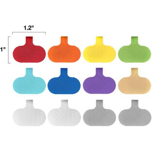 WrapーIt ケーブルラベル レギュラーサイズ マルチカラー ( 412-CL-V-MC )