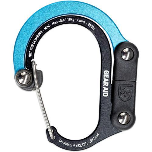 Gear Aid カラビナ型フック ヒーロークリップ ミニ ブルー ( 210011-923 )