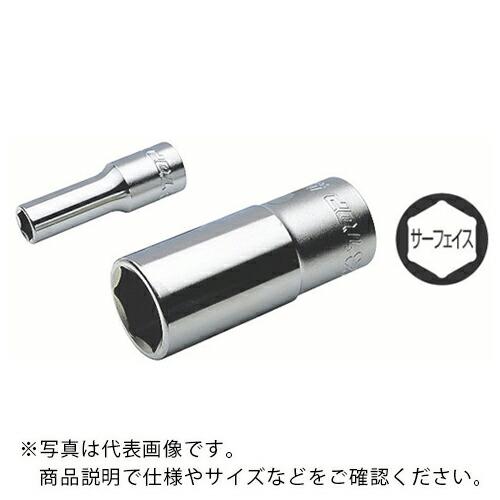 TOP サーフェイスディープソケット(パック入り) 差込角9.5mm 17mm ( DS-317 )