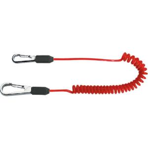TOP セーフティコード ステンレスワイヤー レッド 最大長さ1350/自然長410mm ( SFC-451W ) トップ工業(株)｜orangetool