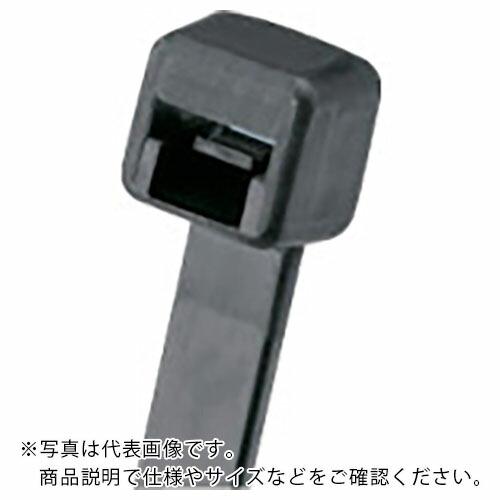 PANDUIT ナイロン結束バンド 耐熱性黒 幅3.7×長さ368 (1000本入) ( PLT4I...