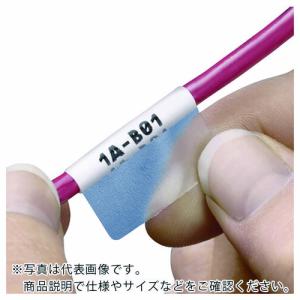 PANDUIT レーザープリンタ用セルフラミネートラベル ポリエステル 白 印字部縦25.4mmx横25.4mm 1000枚入り  ( S100X400YAJ )｜orangetool