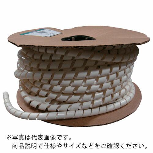 PANDUIT スパイラルラッピング 難燃性ポリエチレン(UL94V-2) 白 ( T100R-CY...