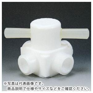 フロンケミカル フッ素樹脂(PTFE)メス四方バルブ圧入型 RC1/4 ( NR0008-001 )｜orangetool