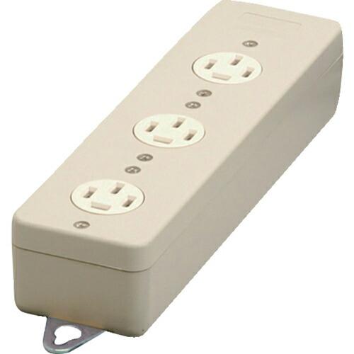 明工 3コ口タップ接地3Pコードなし  ( MR2930 ) (株)明工社