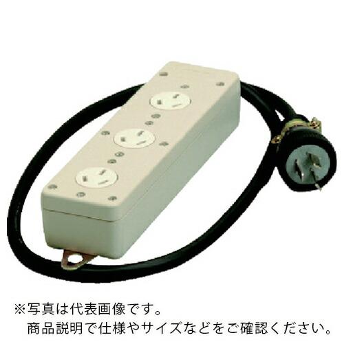 明工 3コ口タップ3Pコード1m ( MR2935 ) (株)明工社