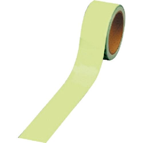 ユニット 中輝度蓄光テープ 50mm幅×10m ( 824-51 ) ユニット(株)