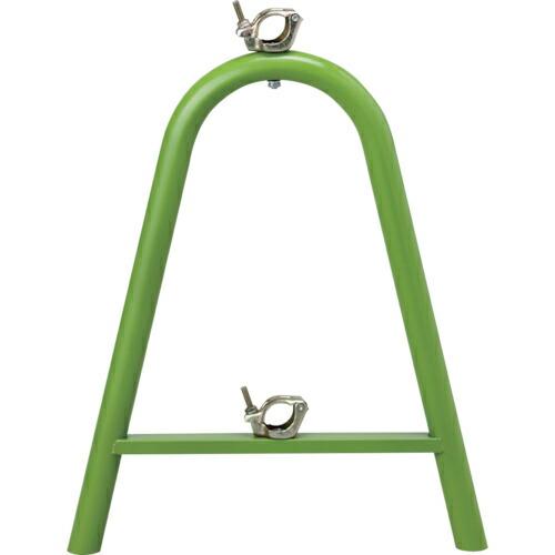 ユニット カラー単管バリケードU型(緑) ( 386-06 ) ユニット(株) (メーカー取寄)