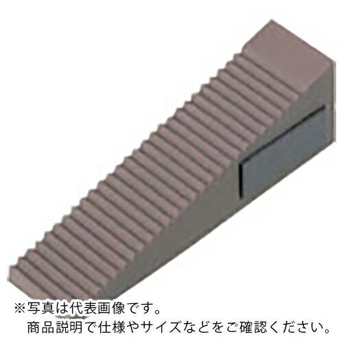 ユニット ドアストッパー 茶 マグネット付 ゴム製 30×120×35H ( 873-24 ) ユニ...