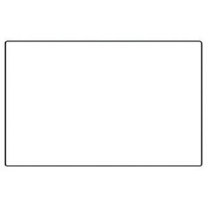 ユニット #サインタワー用角表示 白無地 透明PET樹脂 207×356 ( 887-750 ) ユニット(株)｜orangetool