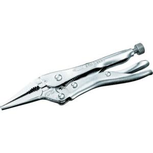 エビ バイスプライヤー ロングノーズタイプ(カッター付) 165mm ( VL150 ) (株)ロブテックス｜orangetool