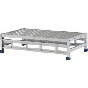 アルインコ 作業台 金具SUS仕様 天板寸法1000×600mm 高0.25m ( CMT121WS )｜orangetool