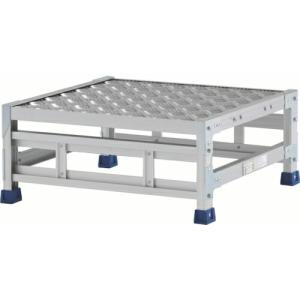 アルインコ 作業台 金具SUS仕様 天板寸法600×600mm 高0.25m ( CMT126WS )｜orangetool