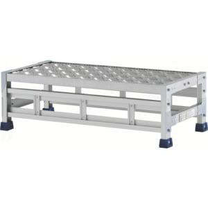 アルインコ 作業台 金具SUS仕様 天板寸法800×400mm 高0.25m ( CMT128S )｜orangetool