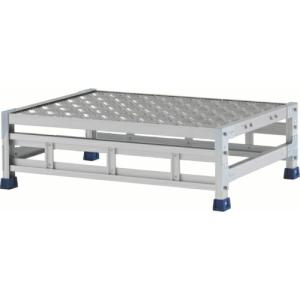 アルインコ 作業台 金具SUS仕様 天板寸法800×600mm 高0.25m ( CMT128WS )｜orangetool