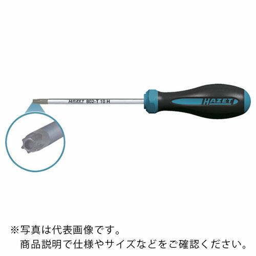 HAZET HEXAnamic樹脂ソフトグリップドライバー(いじり止付トルクス) 刃先T8H 軸長6...