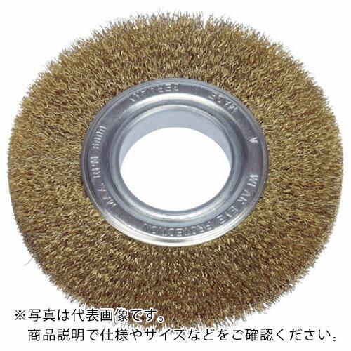 LESSMANN 【売切廃番】 ホイルブラシ 80mm 0.2 真鍮線 ( 312542 )