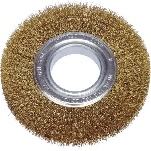 LESSMANN ホイルブラシ 200mm 0.3 真鍮メッキ鋼線 ( 366762 ) LESSM...