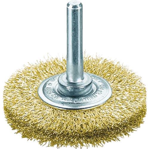 LESSMANN 軸付ホイルブラシ 真鍮線 0.2 φ30 ( 413542 ) LESSMANN社