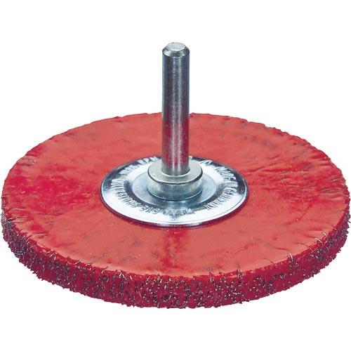 LESSMANN 【売切廃番】 セーフティ軸付ホイルブラシ 鋼線 0.3 φ50 ( 415160 ...